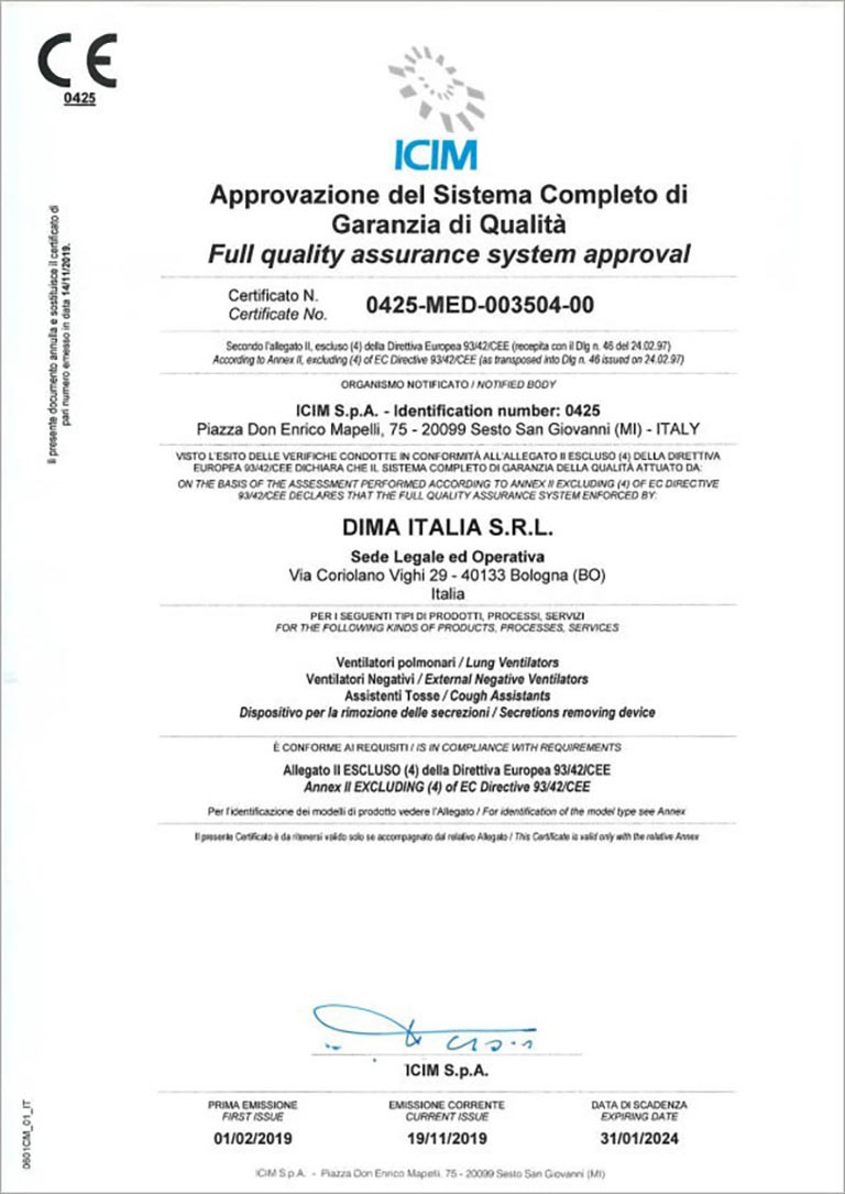 certificazioni